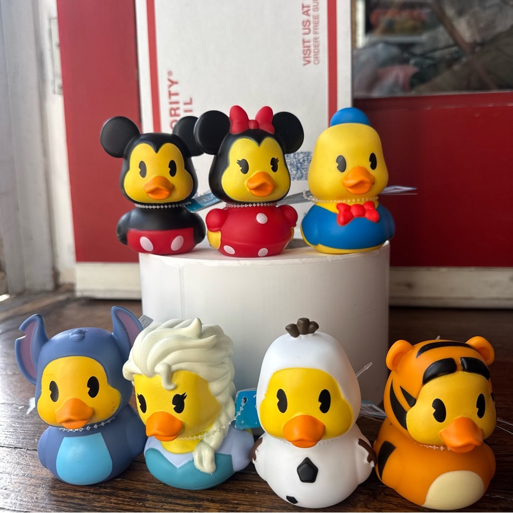 YOU PICK Disney Character Rubber Duck Set - Multicolor